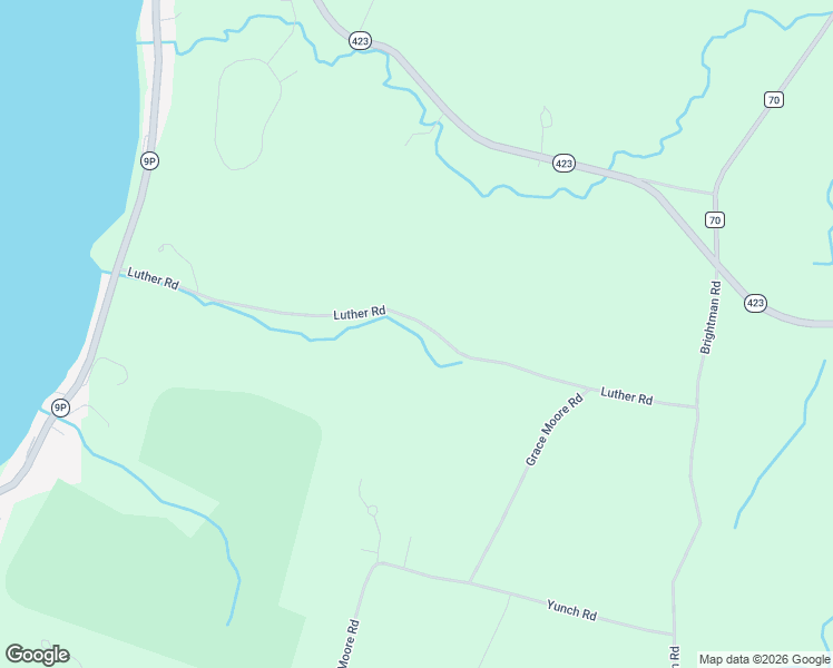 map of restaurants, bars, coffee shops, grocery stores, and more near 47 Luther Road in Saratoga Springs