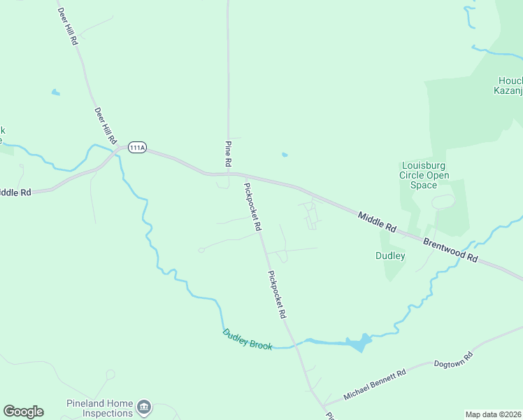 map of restaurants, bars, coffee shops, grocery stores, and more near 257 Pickpocket Road in Brentwood