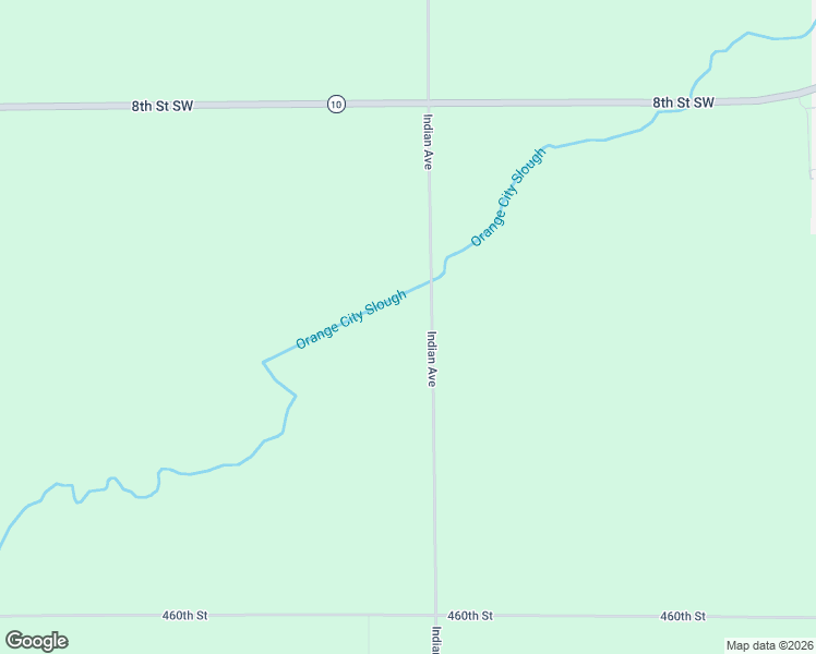 map of restaurants, bars, coffee shops, grocery stores, and more near 4501-4599 Indian Avenue in Orange City