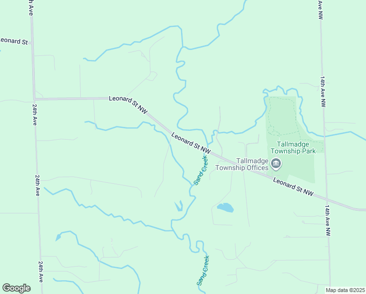 map of restaurants, bars, coffee shops, grocery stores, and more near in Ottawa County
