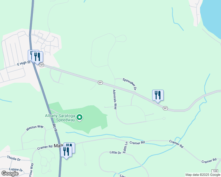 map of restaurants, bars, coffee shops, grocery stores, and more near 32 New York 9P in Malta