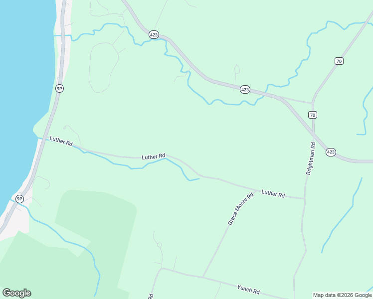 map of restaurants, bars, coffee shops, grocery stores, and more near 47 Luther Road in Saratoga Springs