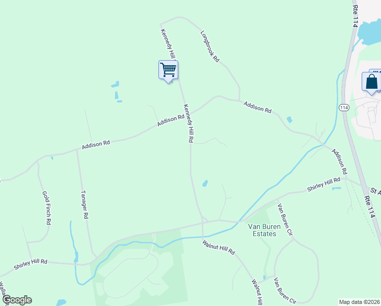 map of restaurants, bars, coffee shops, grocery stores, and more near 236 Kennedy Hill Road in Goffstown
