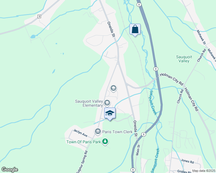 map of restaurants, bars, coffee shops, grocery stores, and more near 2685 Sulphur Spring Road in Paris