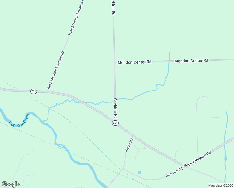 map of restaurants, bars, coffee shops, grocery stores, and more near 380 Sheldon Road in Honeoye Falls