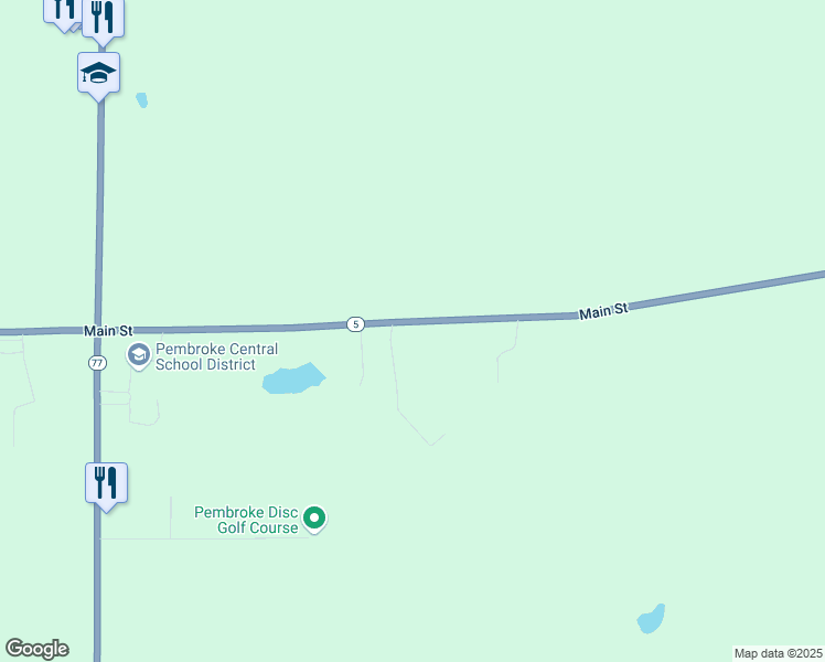 map of restaurants, bars, coffee shops, grocery stores, and more near 1312 Main Street in Corfu
