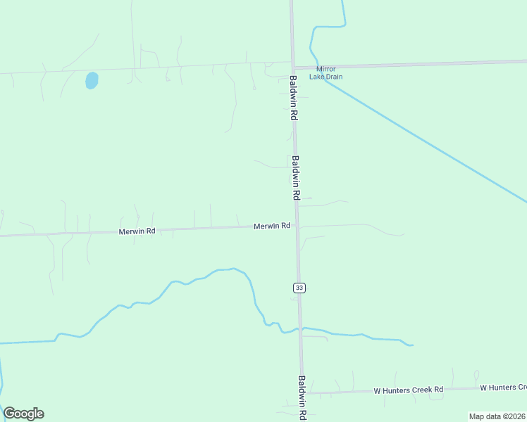 map of restaurants, bars, coffee shops, grocery stores, and more near 3028 Merwin Road in Lapeer
