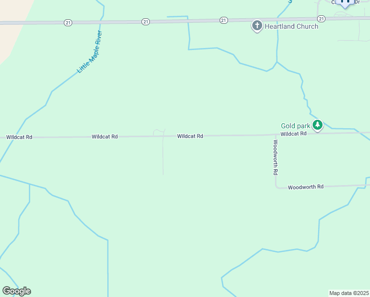 map of restaurants, bars, coffee shops, grocery stores, and more near 8012 Wildcat Road in Ovid