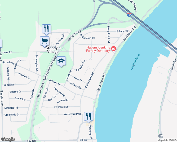map of restaurants, bars, coffee shops, grocery stores, and more near 68 Schutt Court in Grand Island
