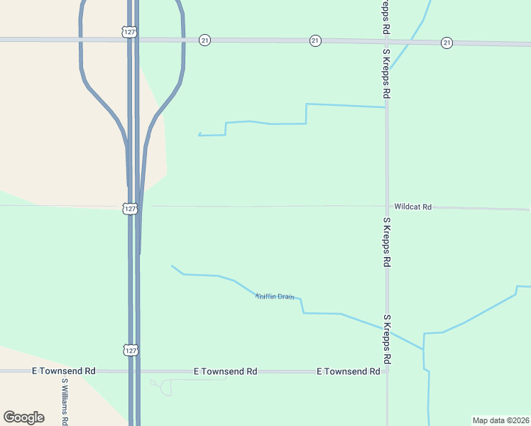 map of restaurants, bars, coffee shops, grocery stores, and more near 2598 Wildcat Road in Saint Johns