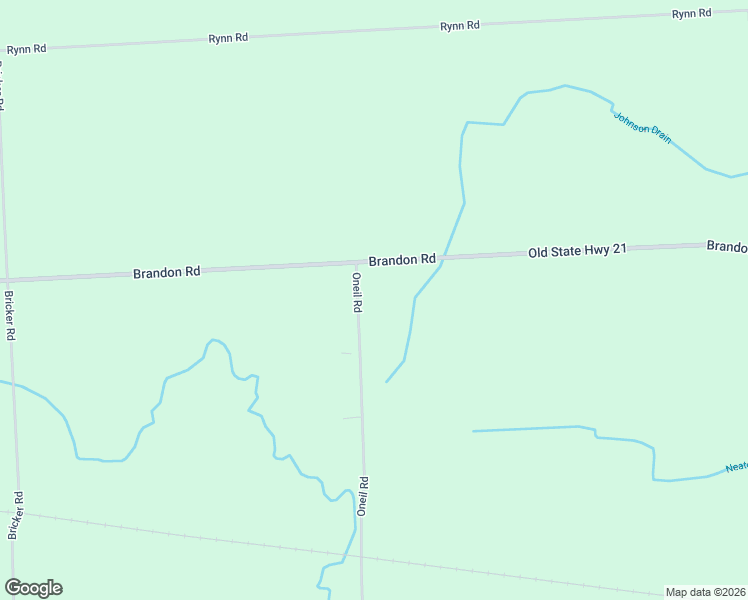 map of restaurants, bars, coffee shops, grocery stores, and more near 9523 Brandon Road in Avoca