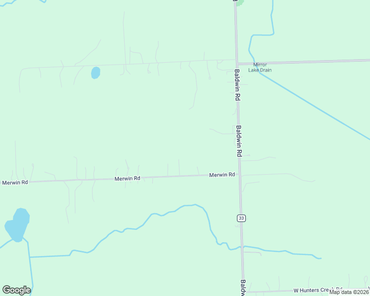 map of restaurants, bars, coffee shops, grocery stores, and more near 3132 Merwin Road in Lapeer