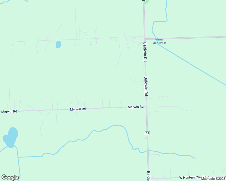 map of restaurants, bars, coffee shops, grocery stores, and more near 3132 Merwin Road in Lapeer