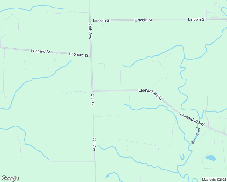 map of restaurants, bars, coffee shops, grocery stores, and more near 2280 Leonard Street Northwest in Marne