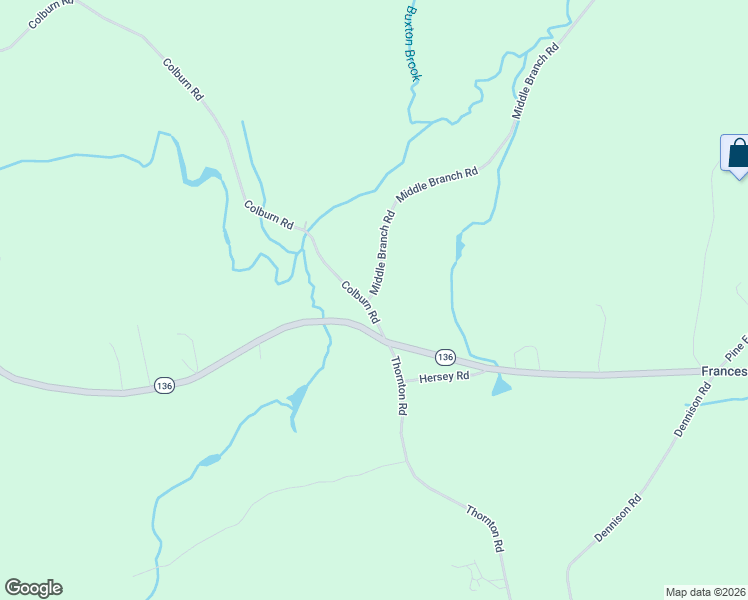 map of restaurants, bars, coffee shops, grocery stores, and more near 336 Francestown Road in New Boston