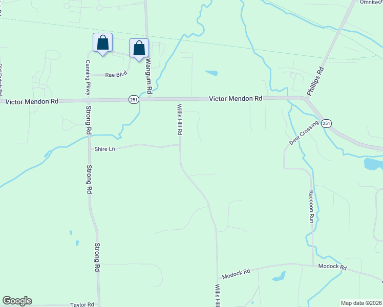 map of restaurants, bars, coffee shops, grocery stores, and more near 898 Bel Arbor Drive in Victor