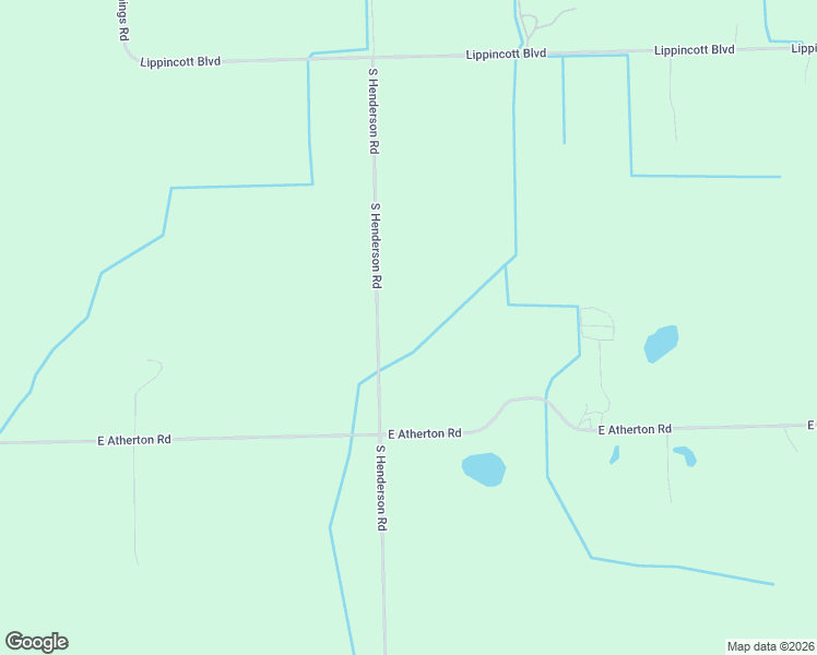 map of restaurants, bars, coffee shops, grocery stores, and more near 2433 South Henderson Road in Davison