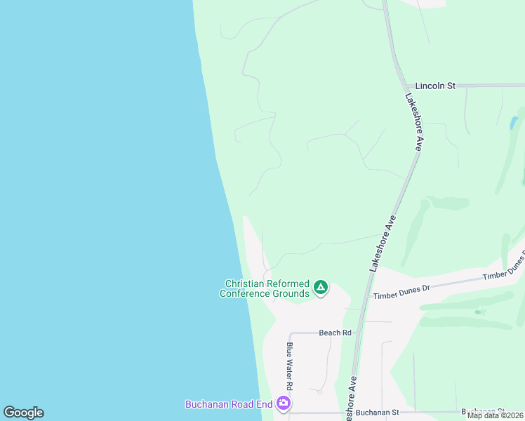 map of restaurants, bars, coffee shops, grocery stores, and more near 12525 Wilderness Trail in Grand Haven