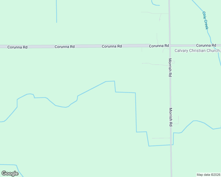map of restaurants, bars, coffee shops, grocery stores, and more near 8231 Corunna Road in Flint