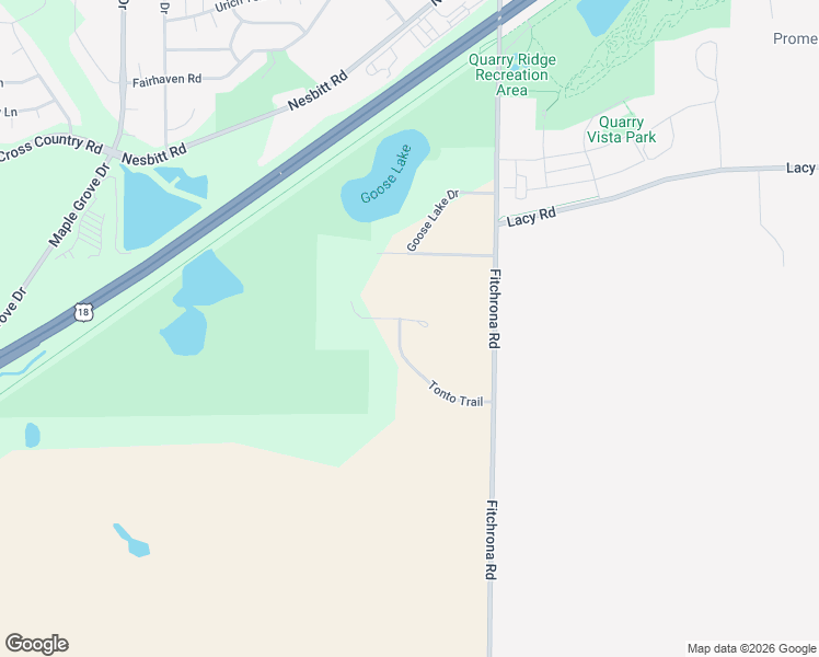 map of restaurants, bars, coffee shops, grocery stores, and more near 2601 Tonto Trail in Verona