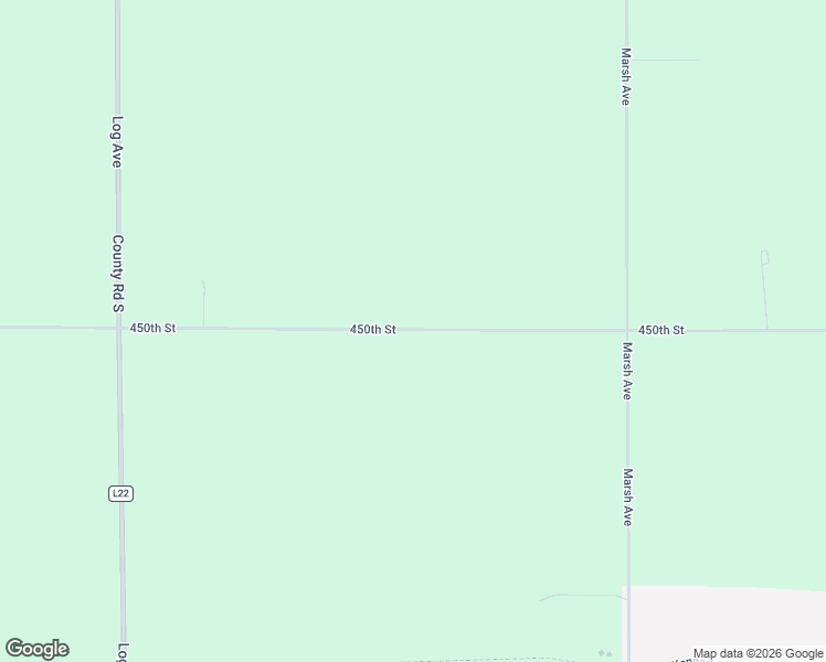 map of restaurants, bars, coffee shops, grocery stores, and more near 4561 450th Street in Granville