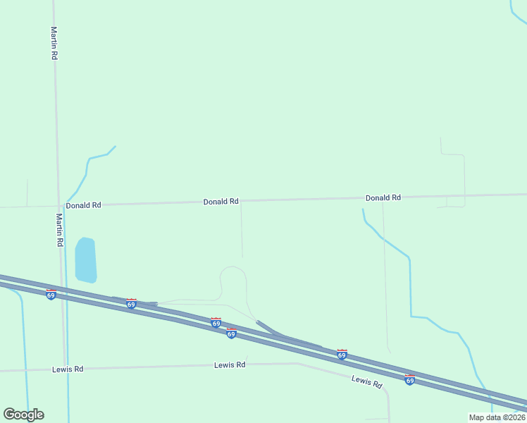 map of restaurants, bars, coffee shops, grocery stores, and more near 15689 Donald Road in Capac