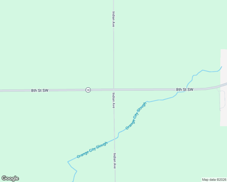 map of restaurants, bars, coffee shops, grocery stores, and more near 4501 Indian Avenue in Orange City