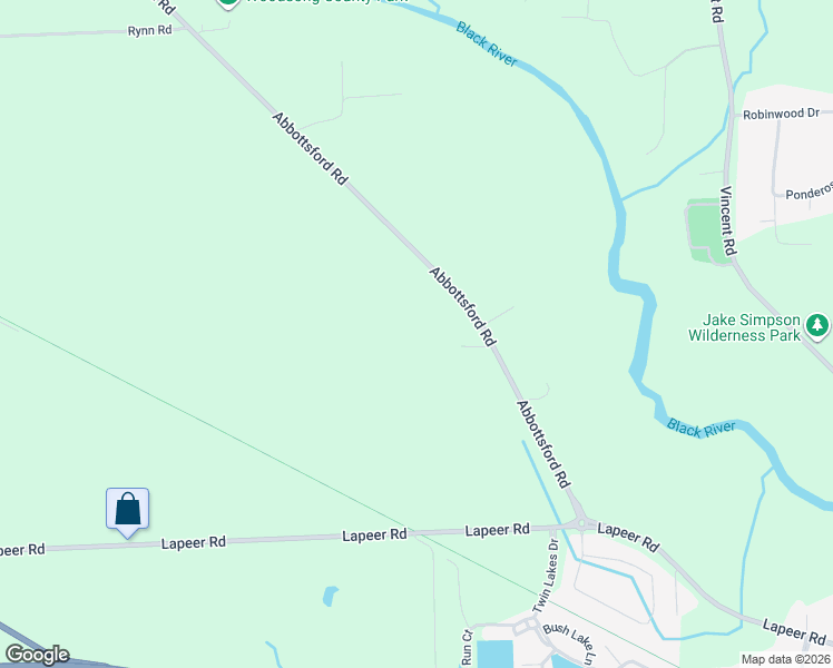 map of restaurants, bars, coffee shops, grocery stores, and more near 3215 Abbottsford Road in North Street