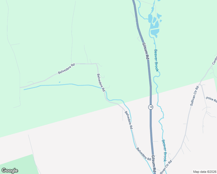 map of restaurants, bars, coffee shops, grocery stores, and more near 151 Belvedere Road in Gilsum