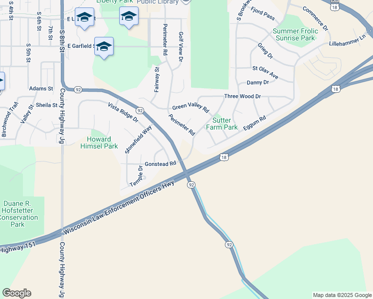 800 Perimeter Road, Mount Horeb WI Walk Score