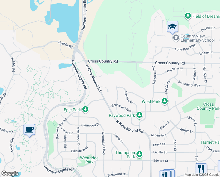 map of restaurants, bars, coffee shops, grocery stores, and more near 956 Pollow Rd in Verona