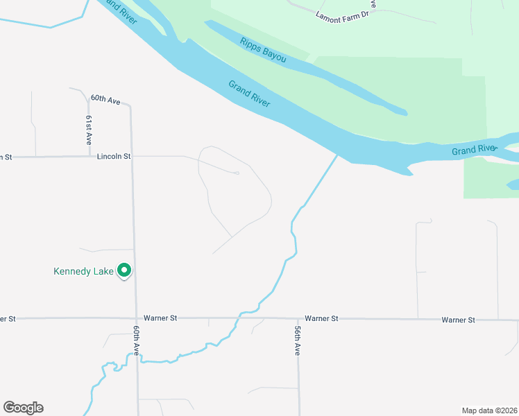 map of restaurants, bars, coffee shops, grocery stores, and more near 12643 Ridgedale Drive in Allendale