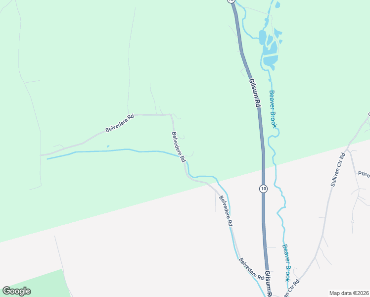 map of restaurants, bars, coffee shops, grocery stores, and more near 151 Belvedere Road in Gilsum