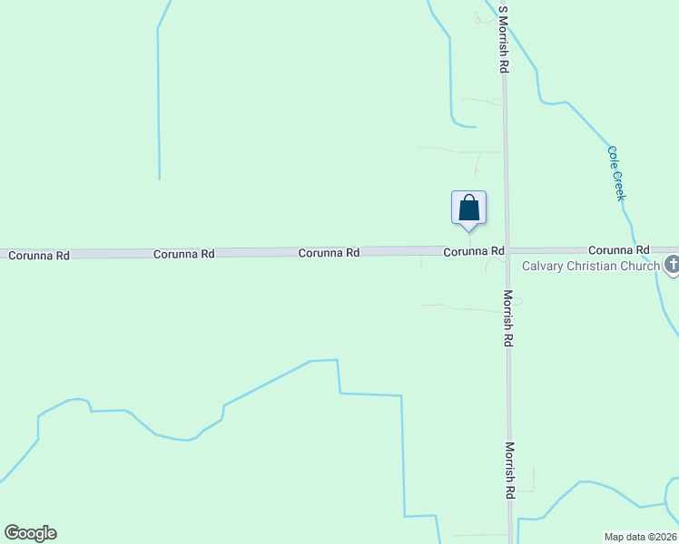 map of restaurants, bars, coffee shops, grocery stores, and more near 8231 Corunna Road in Flint