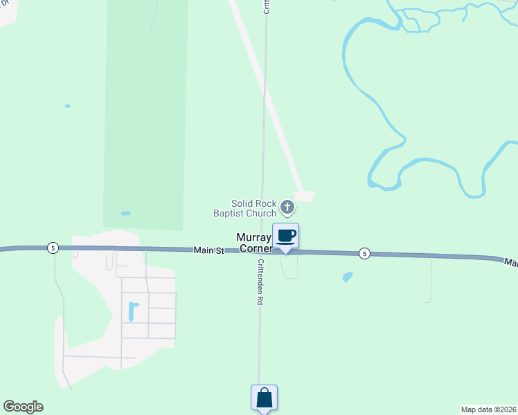 map of restaurants, bars, coffee shops, grocery stores, and more near 5665 Crittenden Road in Akron