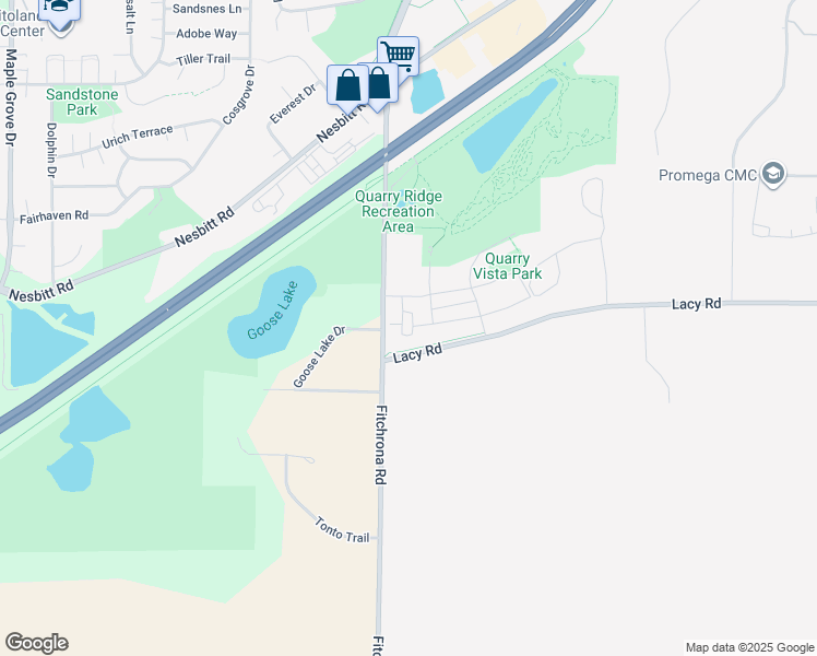 map of restaurants, bars, coffee shops, grocery stores, and more near 6319 Quarry Vista Drive in Fitchburg
