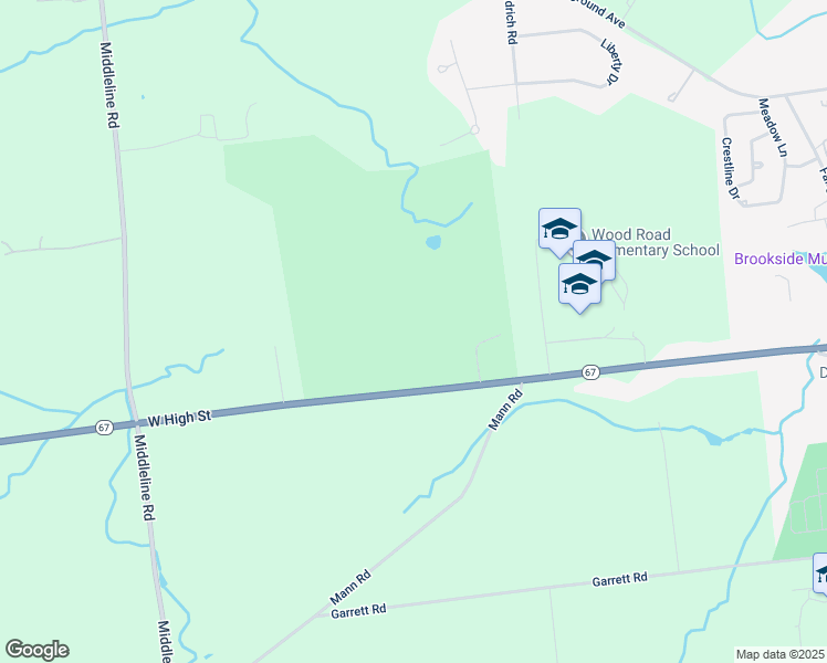 map of restaurants, bars, coffee shops, grocery stores, and more near 1364-1408 West High Street in Ballston Spa
