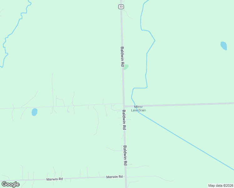 map of restaurants, bars, coffee shops, grocery stores, and more near 1962 Baldwin Road in Lapeer