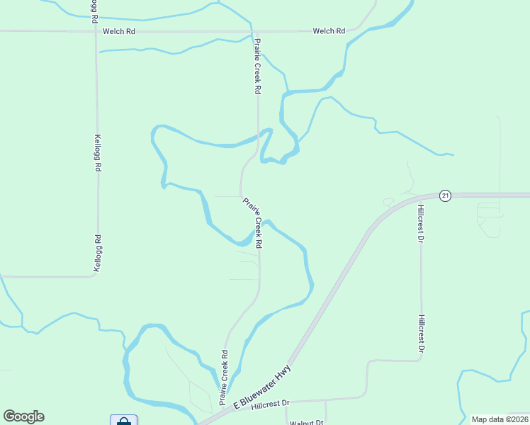 map of restaurants, bars, coffee shops, grocery stores, and more near 956 Prairie Creek Road in Ionia