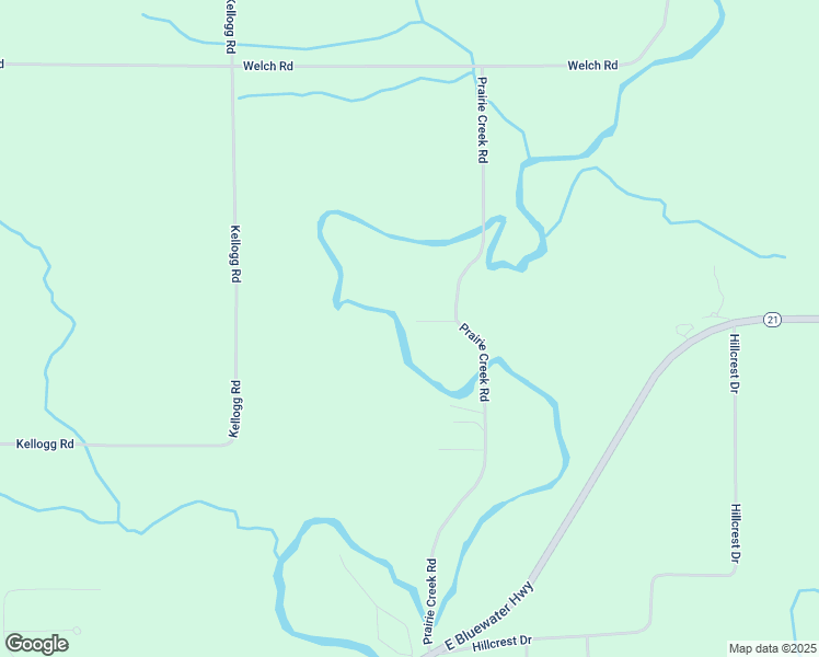map of restaurants, bars, coffee shops, grocery stores, and more near 1017 Prairie Creek Road in Ionia