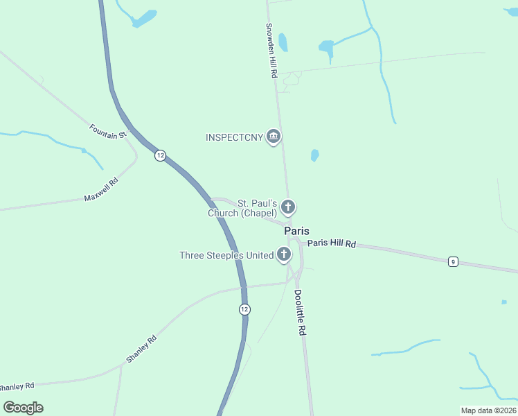 map of restaurants, bars, coffee shops, grocery stores, and more near 2852 Route 12 in Sauquoit