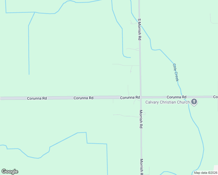 map of restaurants, bars, coffee shops, grocery stores, and more near 8152 Corunna Road in Flint
