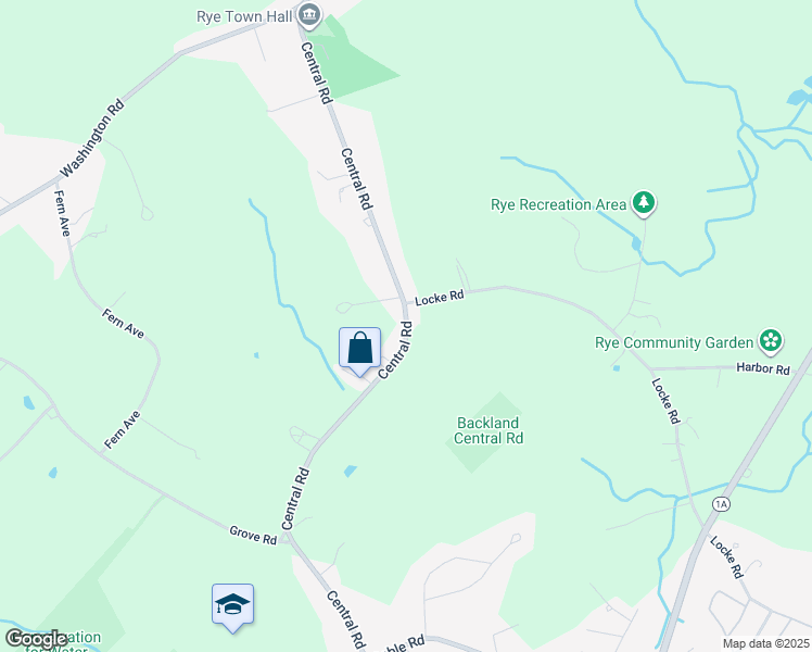 map of restaurants, bars, coffee shops, grocery stores, and more near in Rye