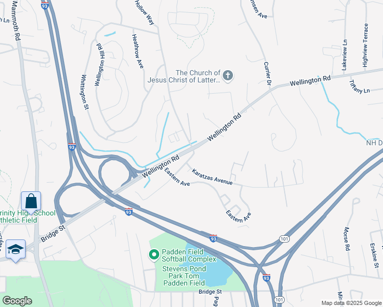 map of restaurants, bars, coffee shops, grocery stores, and more near 4 Old Wellington Road in Manchester