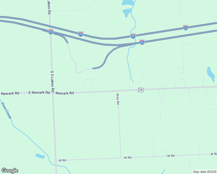 map of restaurants, bars, coffee shops, grocery stores, and more near 3211 Newark Road in Attica
