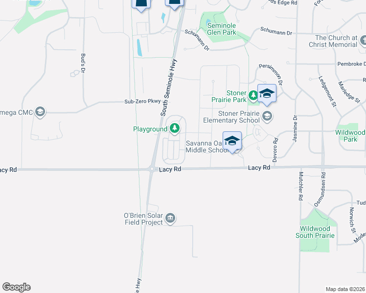 map of restaurants, bars, coffee shops, grocery stores, and more near Wildcat Drive in Fitchburg