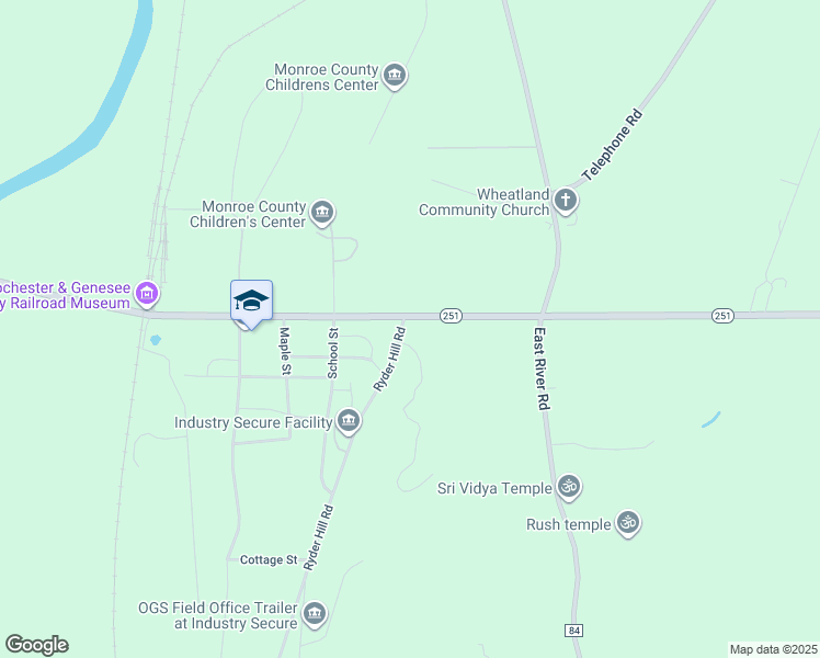 427 Rush Scottsville Road, Rush NY Walk Score