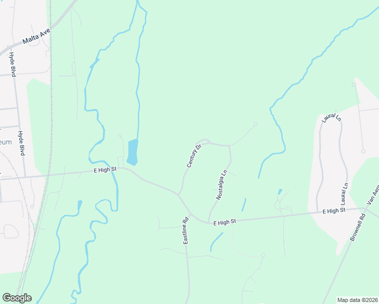 map of restaurants, bars, coffee shops, grocery stores, and more near 9 Century Drive in Ballston Spa