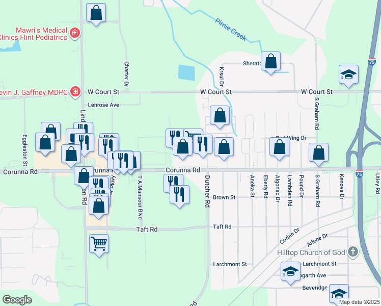4270 Corunna Road, Flint MI Walk Score