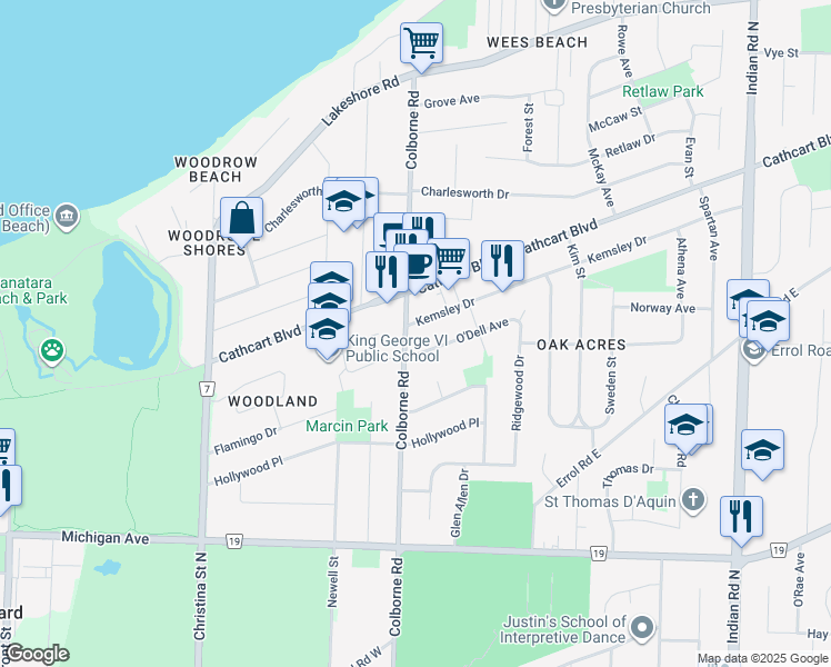 1340 Colborne Road, Sarnia ON Walk Score